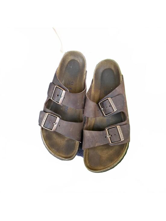 Birkenstock Arizona Oiled Leather Sandals – Habana Brown Size 41 EU M8 W10 main image 4